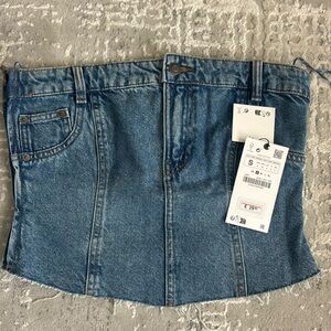 ZARA Denim Top